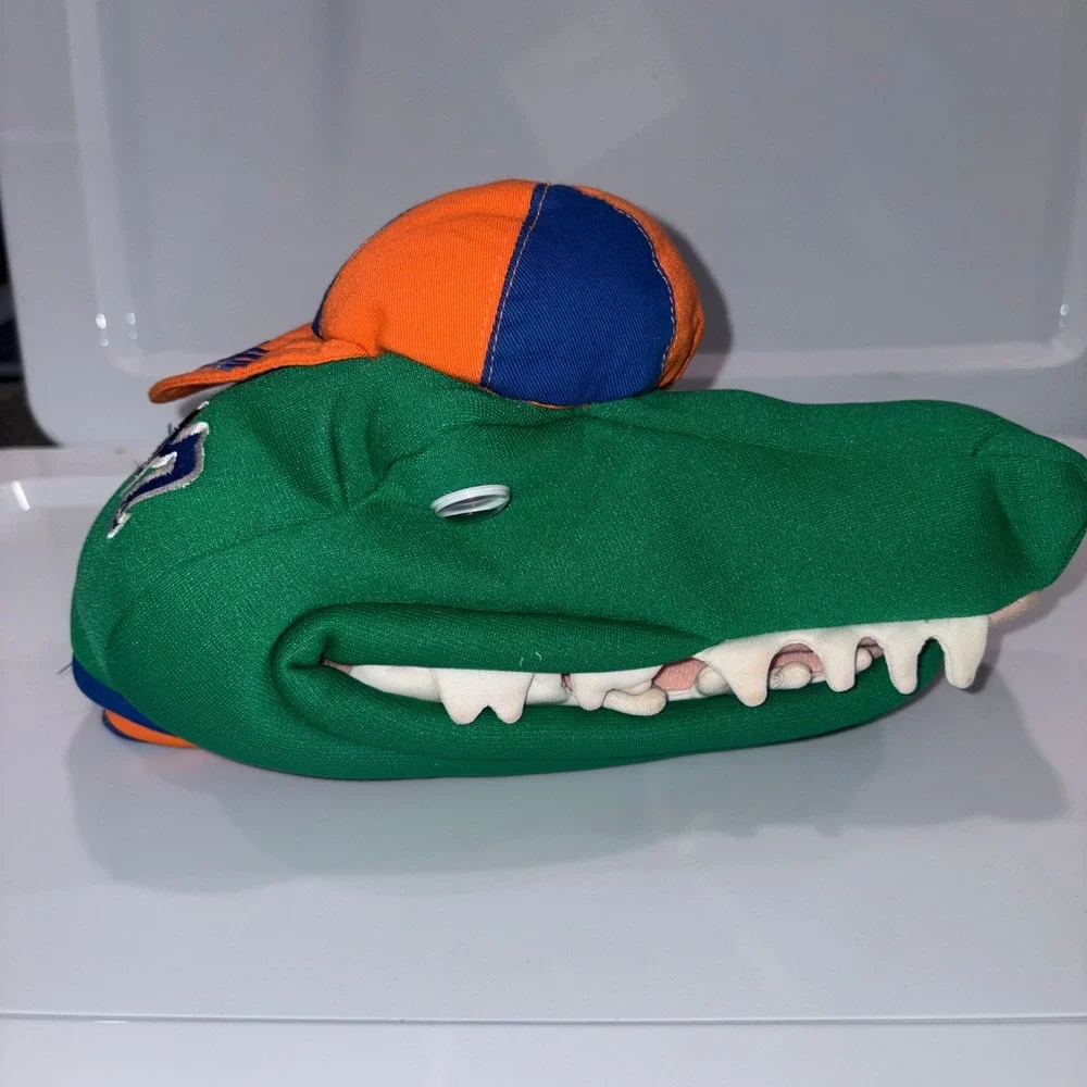 Vintage Florida Gators Mascot Hand Puppet 1994 Rowdy Gator OS Green Good Stuff